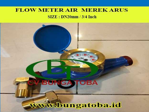 Flow Meter Air / Water Meter size 3/4 inch (20 mm) - Featured image