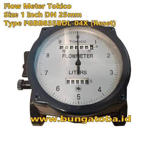 Flow Meter Tokico 1 Inch DN 25 (Reset) - Featured image