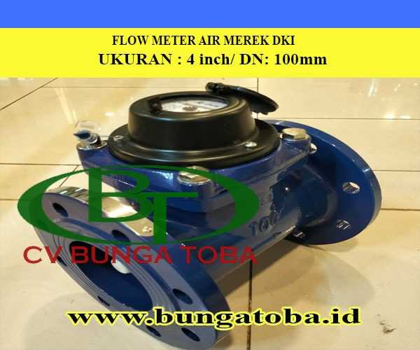 Flow Meter Air Merek DKI (4 Inch) DN 100 - Featured image