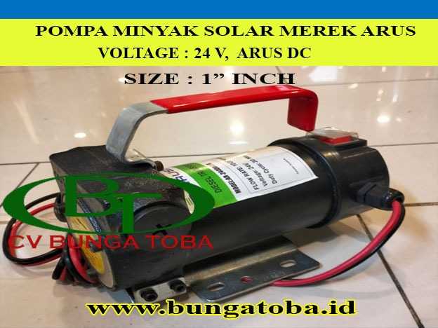 Pompa Minyak Solar Arus DC 24V 1 Inch - Featured image