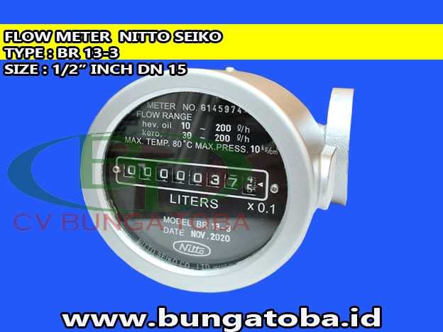 Flow Meter Nitto Seiko BR 13-3 (0,5 Inch) - Featured image